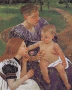 Mary Cassatt Family France oil painting artist